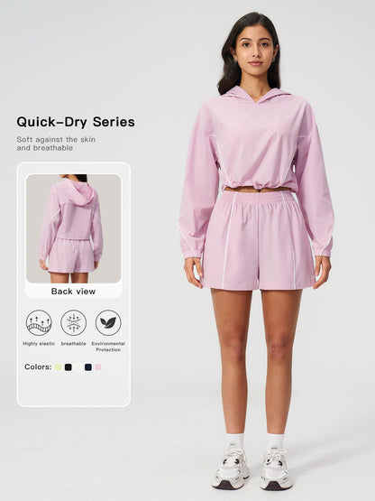 Summer Sports Sun Protection Set for Women, Colorblock Outdoor Casual Running Fitness Quick-Dry UV… - image 11