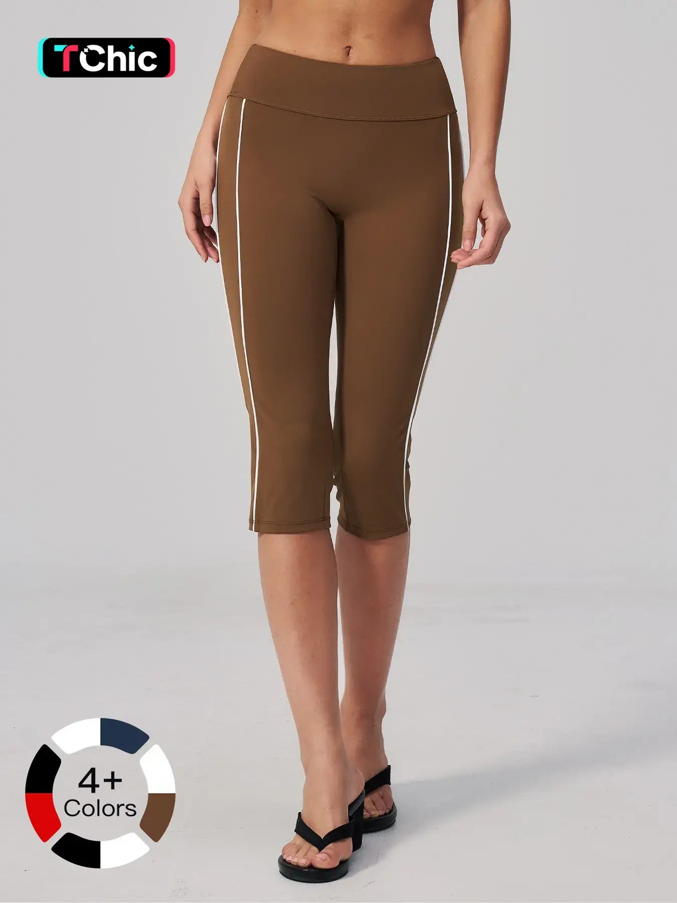 Women's High-Waist Yoga Shorts, Peach Butt Shaping