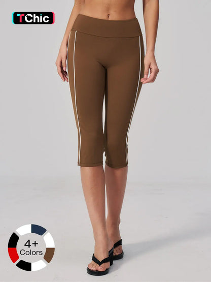 Women's High-Waist Yoga Shorts, Peach Butt Shaping