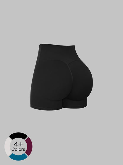 Cross-Border Yoga Shorts for Women, High-Waisted Butt Lifting Tight Fit - image 18