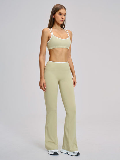 Women's Sporty Yoga Set, Tight-Fitting Backless Design - image 13