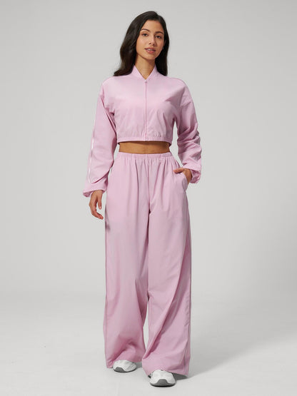 Women's Sun Protection Sportswear Yoga Set, Long Sleeve Top & Pants - image 15