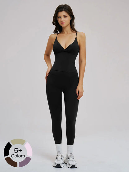 Cross-Border Fleece Lined Sports Set, Performance Activewear