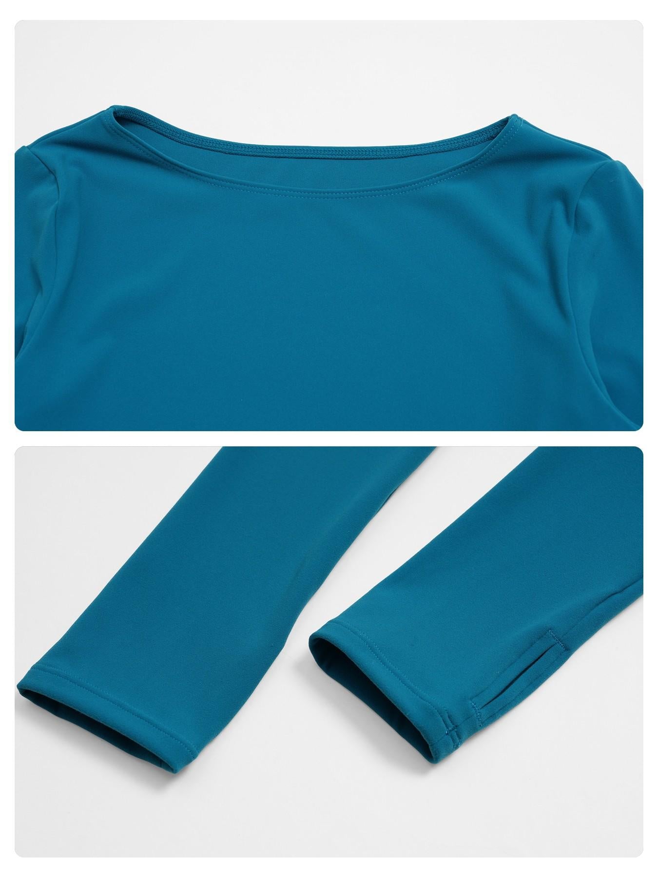 Cross-Border Summer Creamy Fleece Yoga Top Long Sleeve, Outdoor Sports Running Fitness - image 16