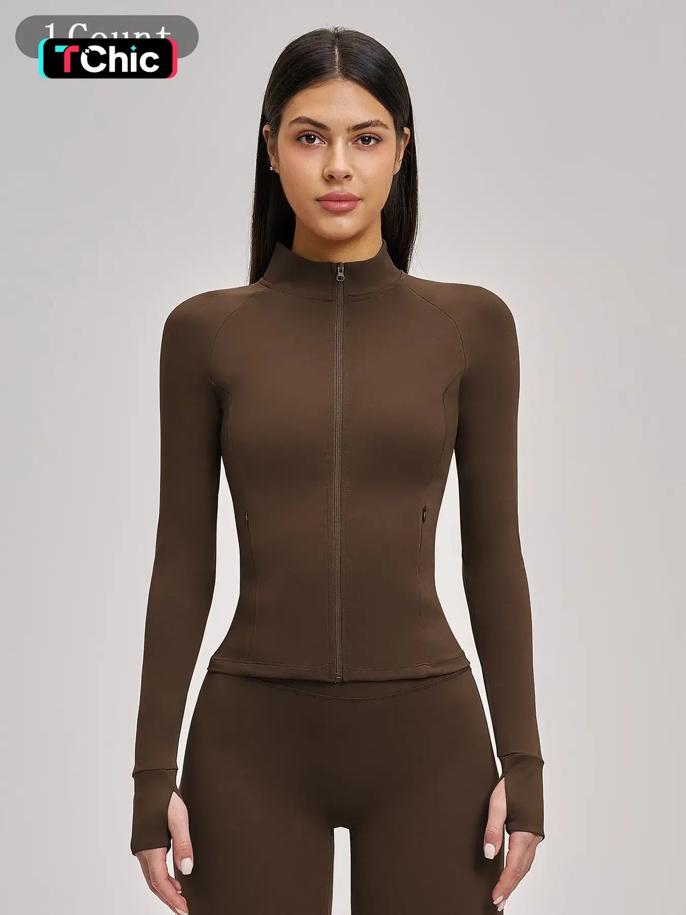 Women's Long Sleeve Yoga Jacket, Sports Outerwear