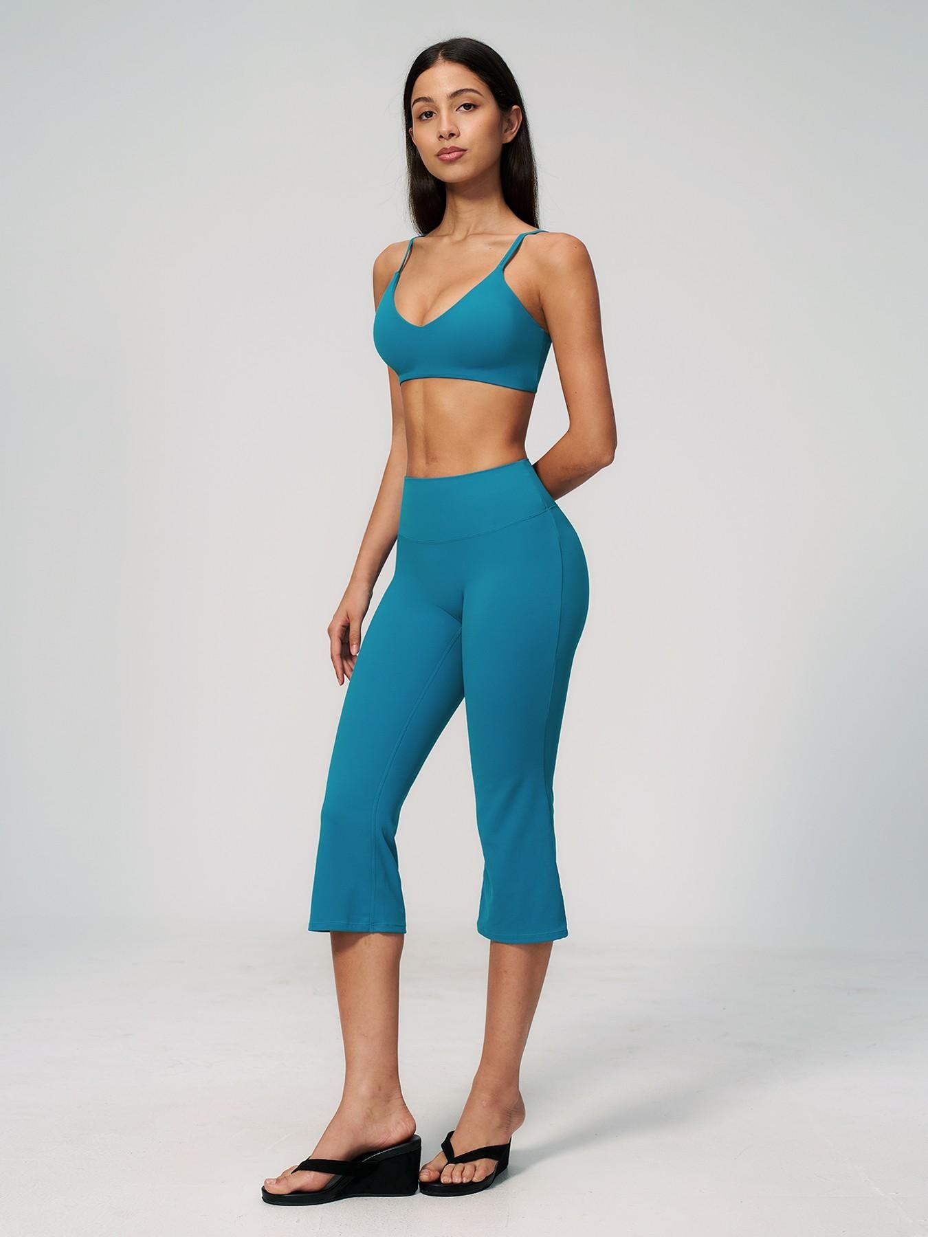 Cross-Border Yoga Set Shockproof Back Beauty Casual Outdoor Sports Fitness Butt Lifting High Waist… - image 16