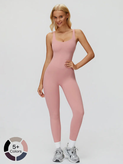 Women's Sporty Yoga Pants, Above-The-Knee Tight-Fitting Design
