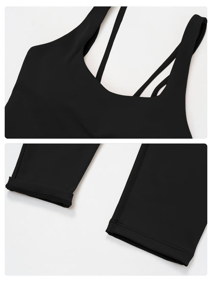 Women's Sporty Yoga Pants, Above-The-Knee Tight-Fitting Design - image 16