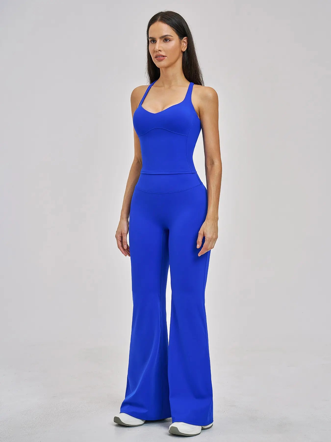 Women's Fitted Yoga Set, Cross-Back Design - image 4
