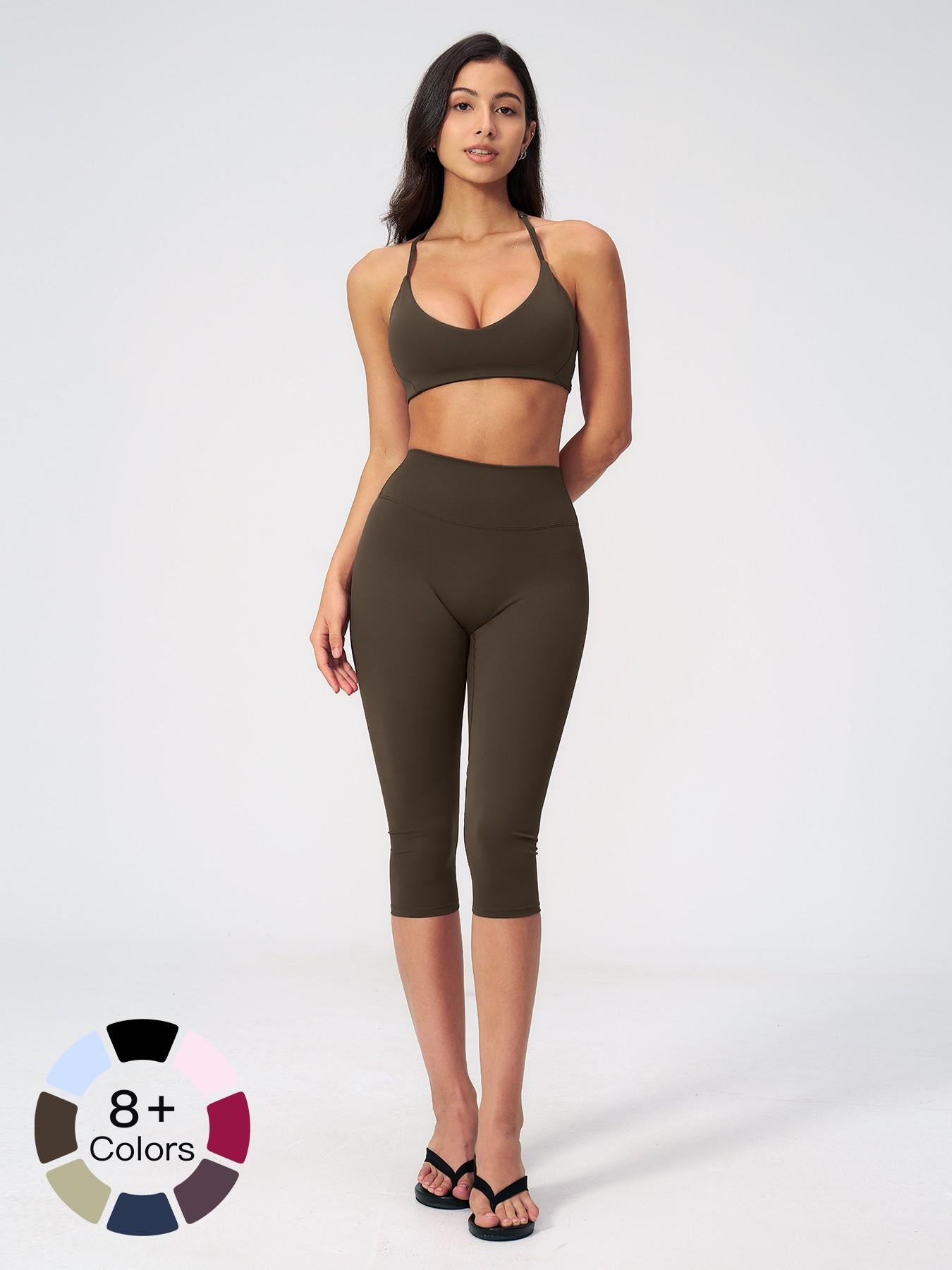 Cross-Border Fashion Casual Tight Yoga, Quick-Dry Summer Training Fitness Sports Set - image 19