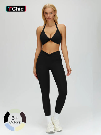 Fashionable Nude Yoga Set, Sportswear Set
