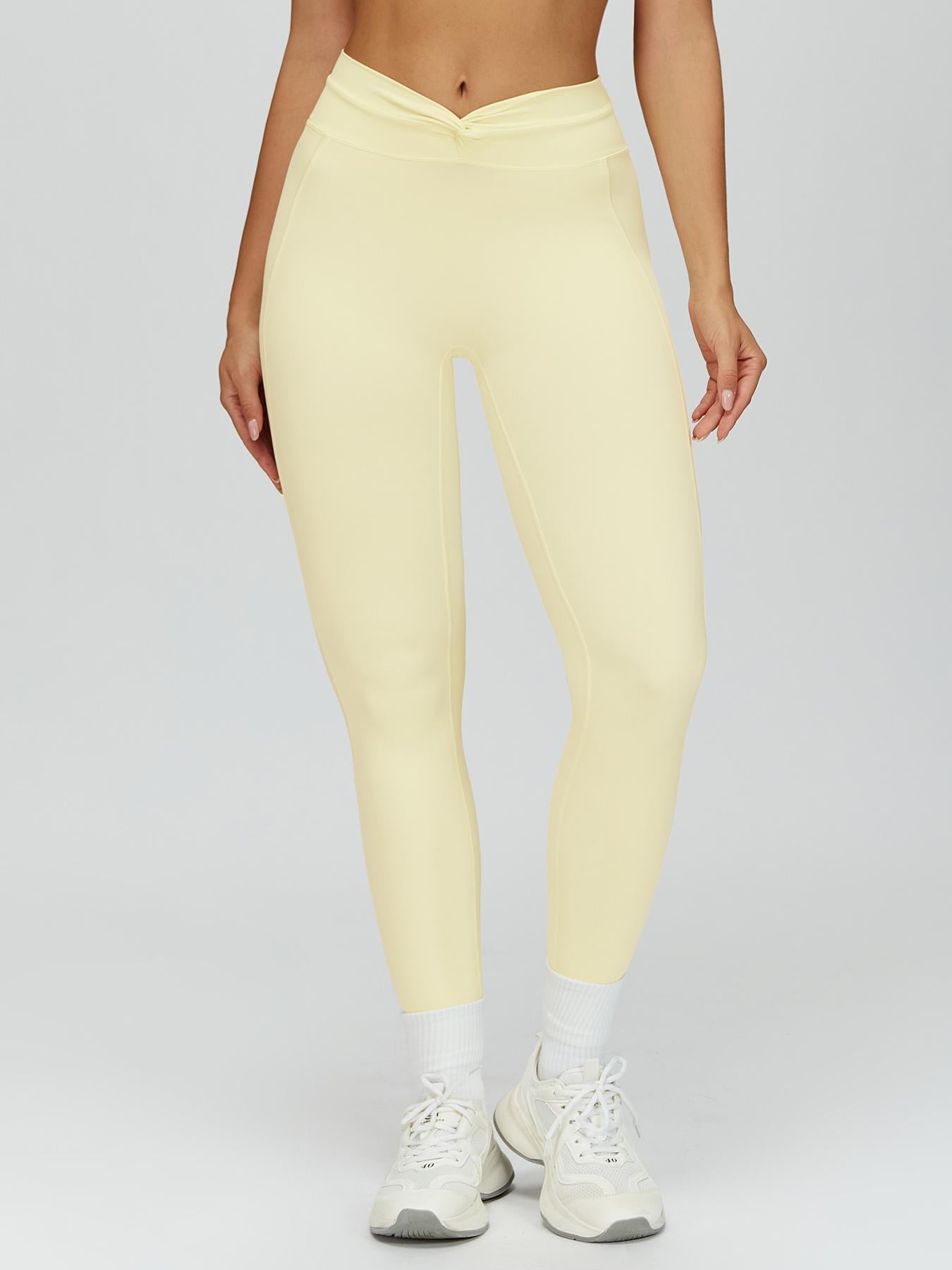 Cross High-Waisted Yoga Pants, Seamless Tight-Fitting Gym Wear - image 11