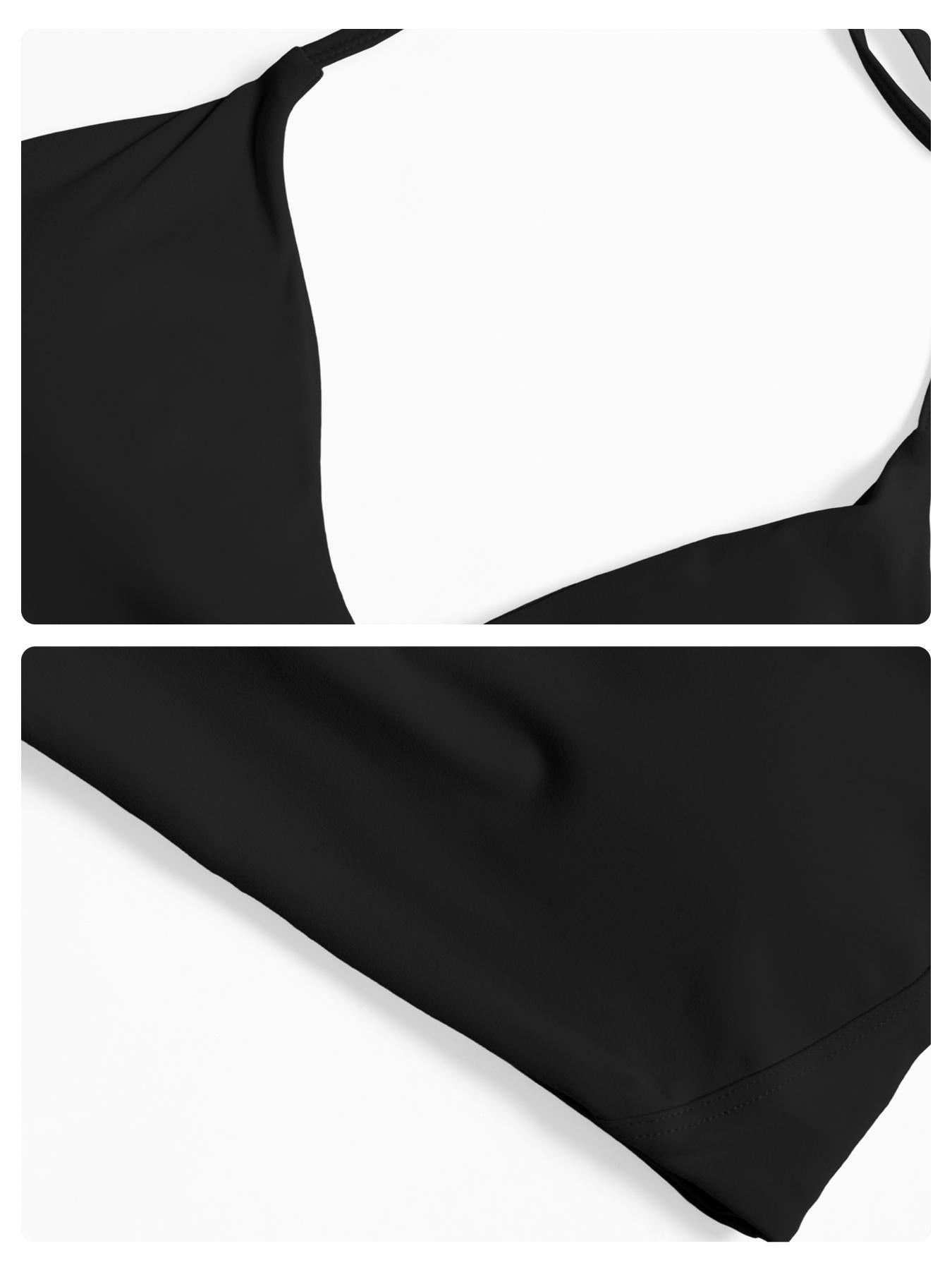 Cross-Border Fleece Yoga Bralette Halter Backless Tight-Fitting Sports Bra, Running Fitness Top for Women - image 15
