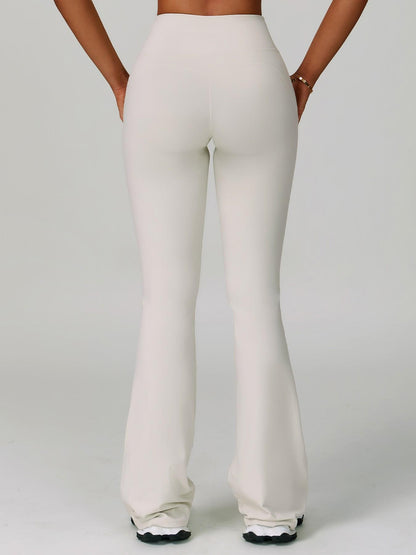 Cloudy Sensation Sport Long Pants, High Waist Butt Lifting Wide Leg Outerwear Bell Bottoms - image 12