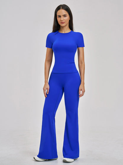 Spring New Slim Fit Quick-Dry Sports Activewear Set, Exercise Clothing Set - image 16
