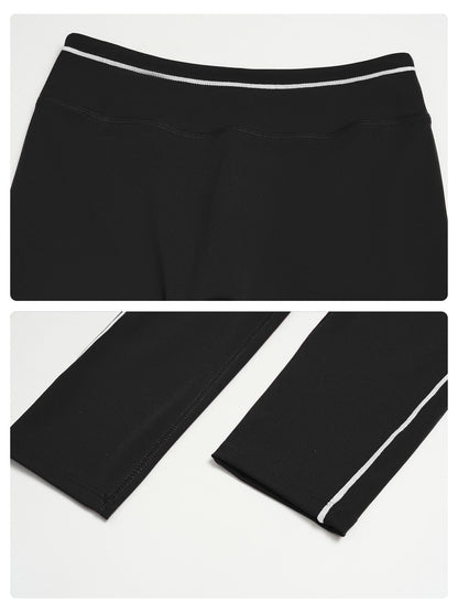 Cross-Border Colorblock Yoga Pants, High Waist Quick-Dry Tight Fit - image 17