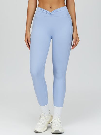 Cross High-Waisted Yoga Pants, Seamless Tight-Fitting Gym Wear - image 11