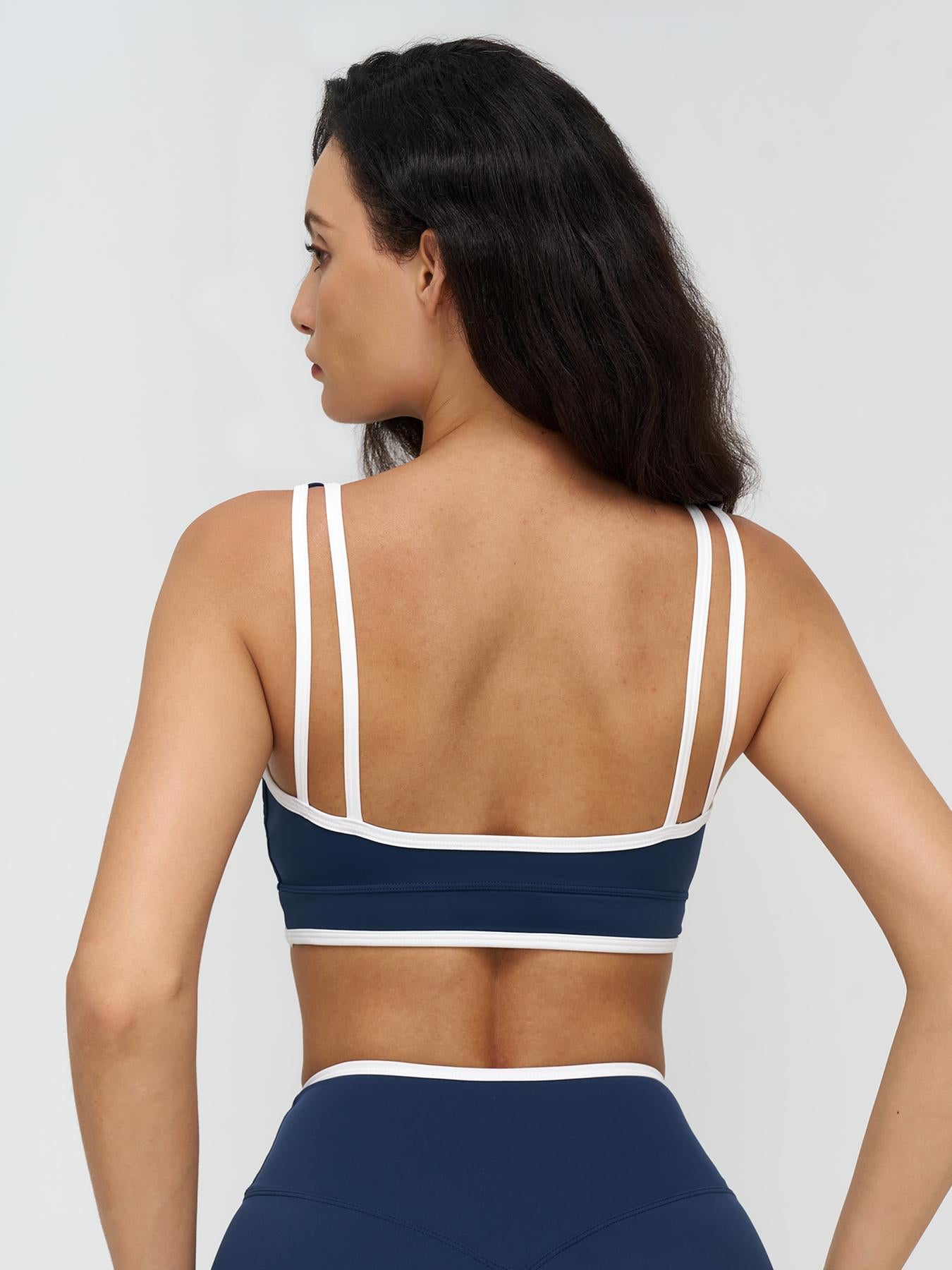 Women's Yoga Bralette, Large Square Neckline - image 12