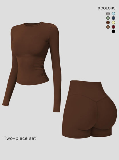 Women's Long Sleeve Co Ord Sets, Quick-Dry Fitness - image 20