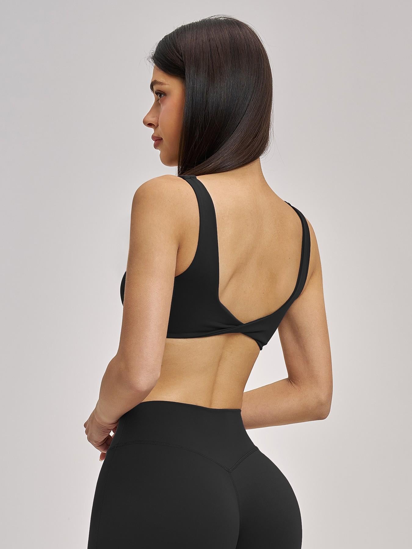 Sexy Backless Yoga Bra, Workout Bra - image 12