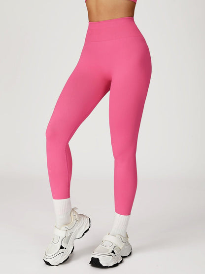 Women's Seamless High-Waisted Yoga Pants, Tight-Fitting Tummy Control - image 9