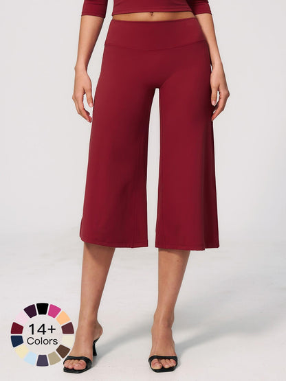 Women's High-Waisted Quick-Dry Loose-Fit Yoga Pants, Breathable Comfortable Athletic Bottoms - image 30