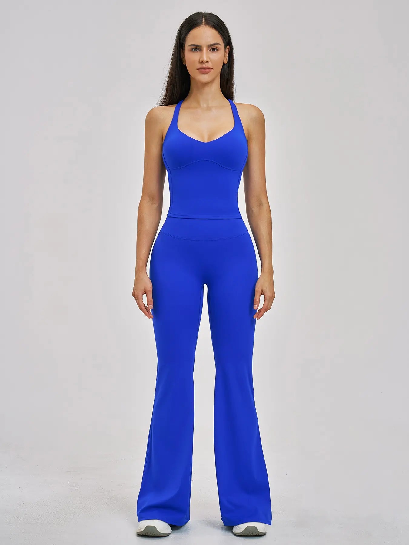 Women's Fitted Yoga Set, Cross-Back Design - image 6