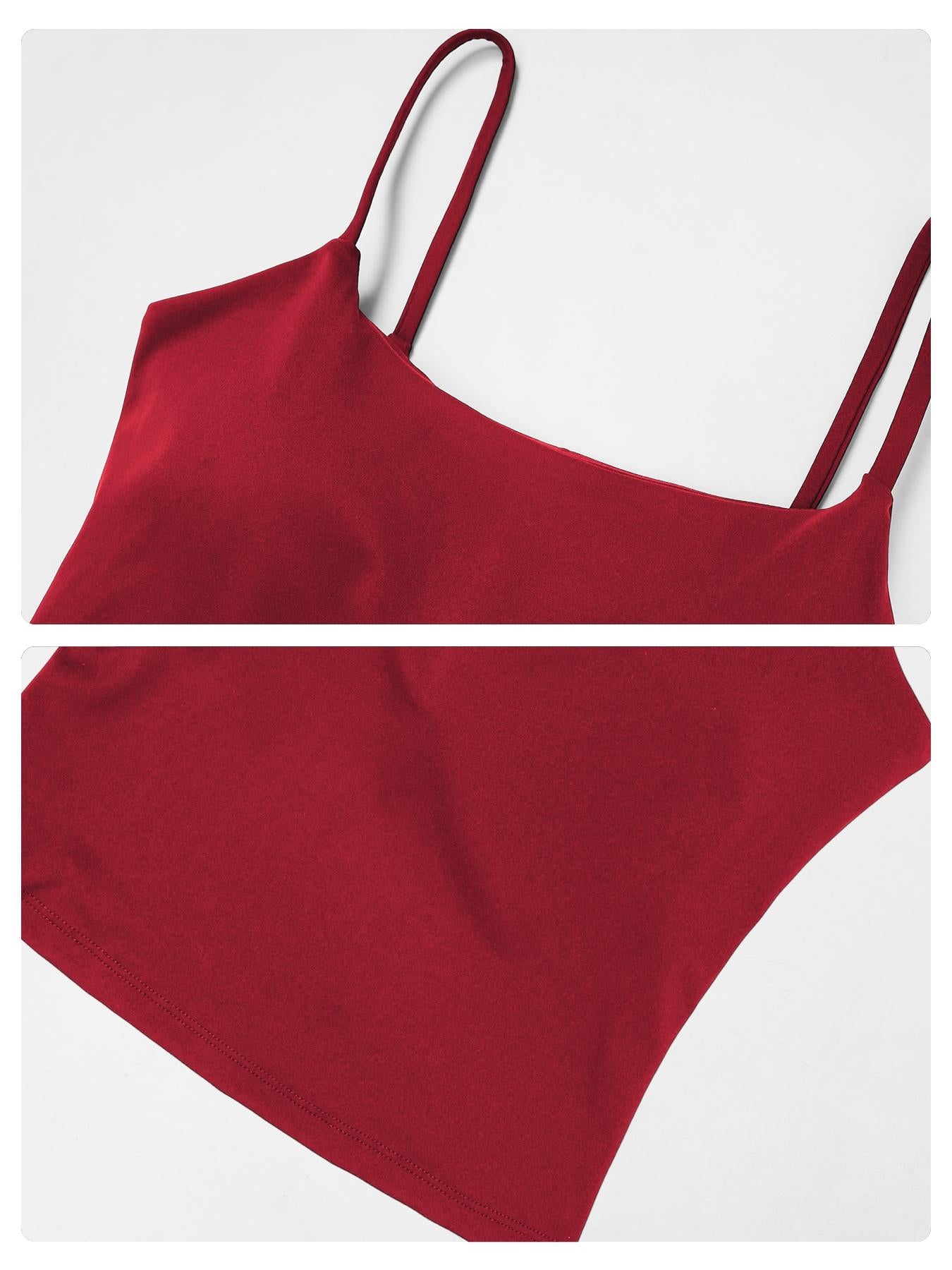 Women's Yoga Set, Tight-Fitting Mid-Thigh Pants & Casual Sports Tank Top - image 18