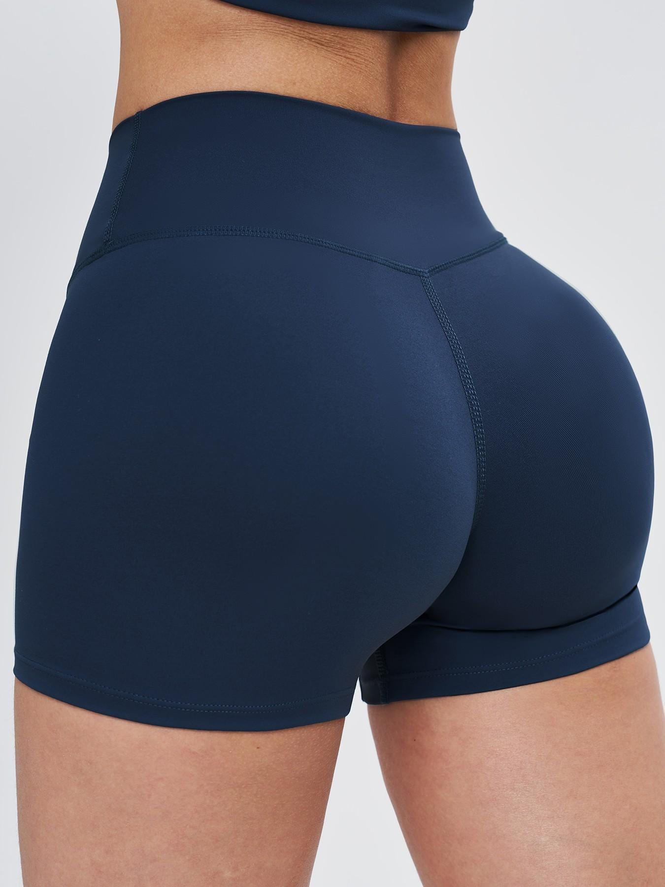Women's High Waist Yoga Shorts, Tight-Fitting Workout Pants - image 21