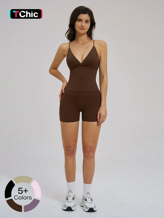Women's Yoga Set, Outdoor Running Sports Suit