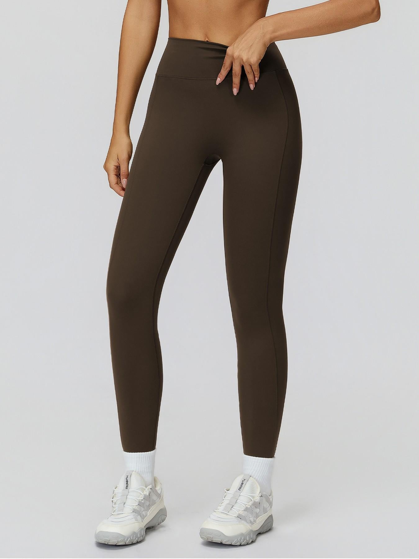 Women's High-Waisted Yoga Pants, Fitted Long Leggings for Outdoor Running & Fitness - image 15