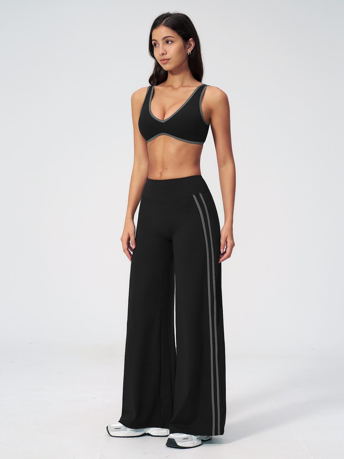 Cross-Border Bare Sensation Tight Yoga Set, High Elastic Activewear - image 15