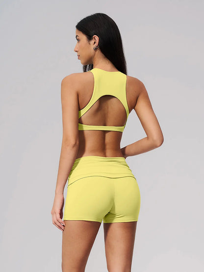 Yoga Set for Women, Tight-Fit Backless Fitness Workout Quick-Dry Yoga - image 8