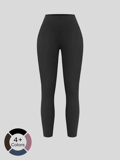 Women's High-Waisted Yoga Pants, Fitted Long Leggings for Outdoor Running & Fitness - image 18