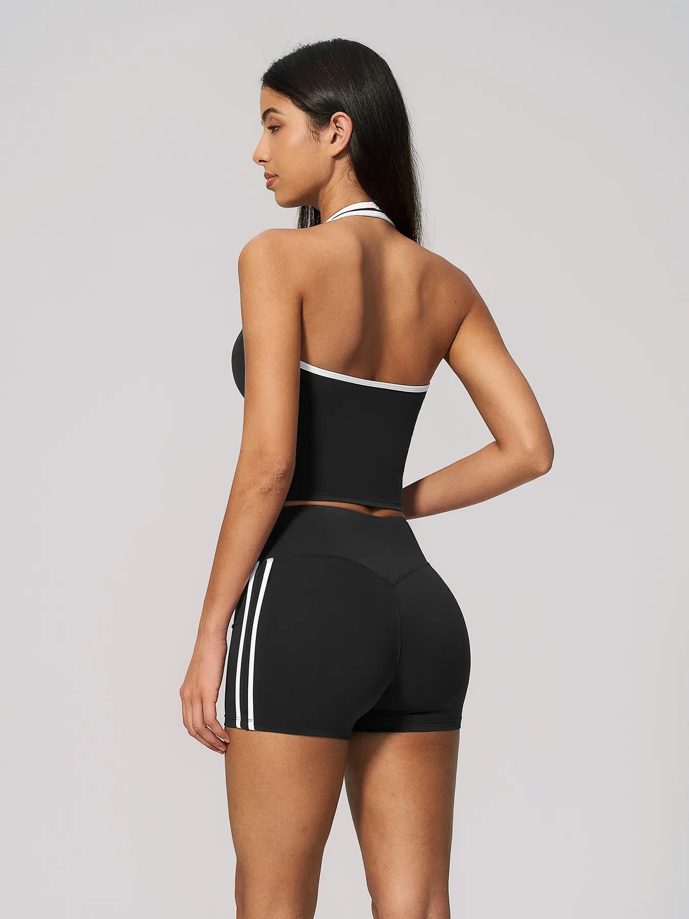 Bare Feel Yoga Set, Colorblock Pilates Training Wear - image 9