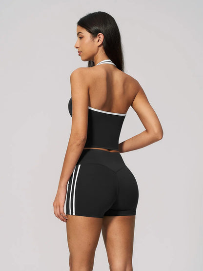 Bare Feel Yoga Set, Colorblock Pilates Training Wear - image 9
