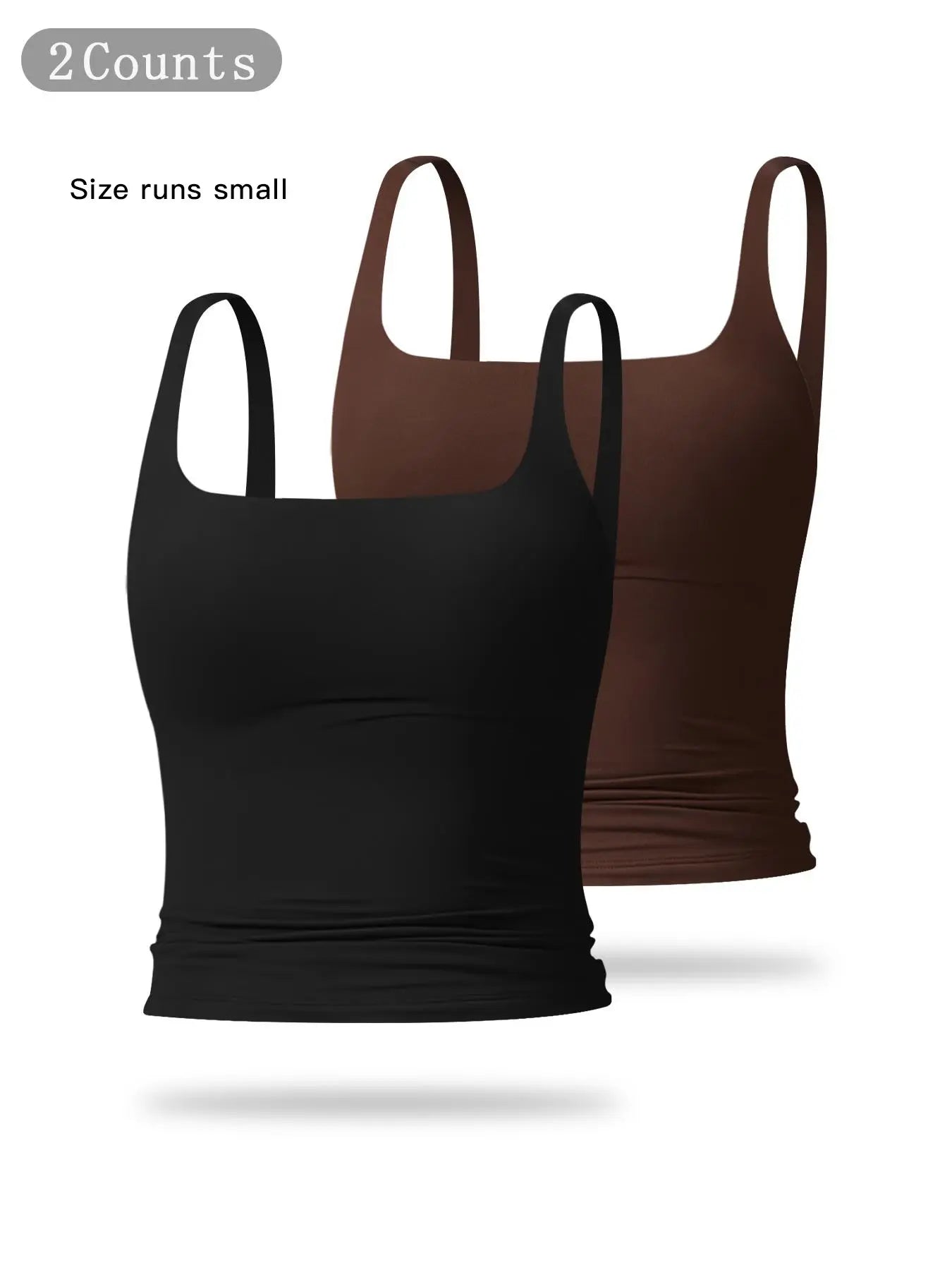 Women's Solid Color Sports Tank Top for Yoga & Gym