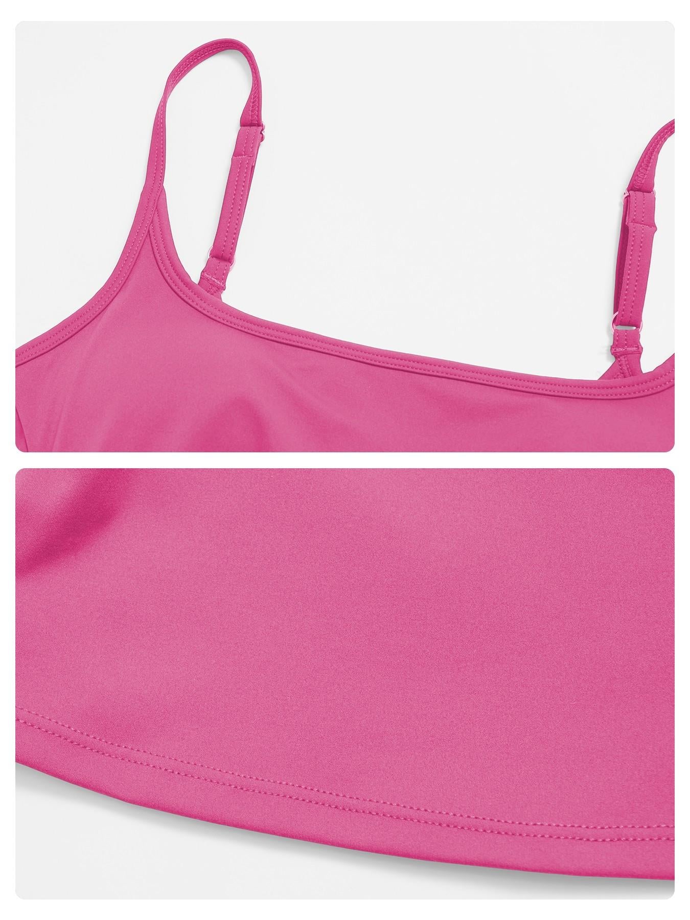 Women's Yoga Tank Top Set, Fitted Shorts for Outdoor Activities - image 18