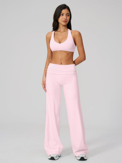 Women's Summer Fashion Yoga Set, Backless Sportswear - image 16