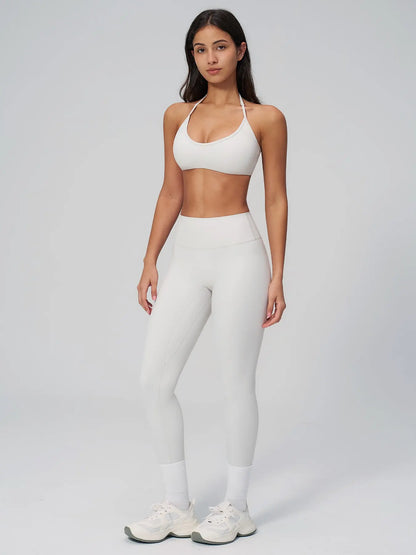 Women's Fleece Yoga Set, Quick-Dry Bra and Workout Pants - image 6