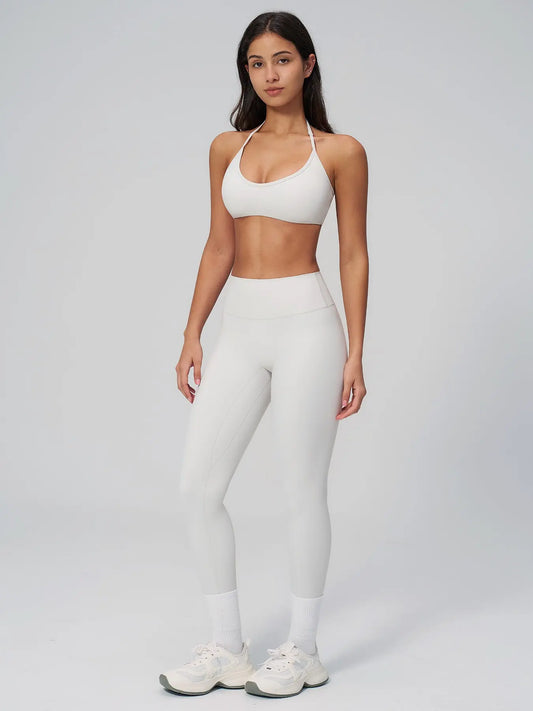 Women's Fleece Yoga Set, Quick-Dry Bra and Workout Pants - image 6