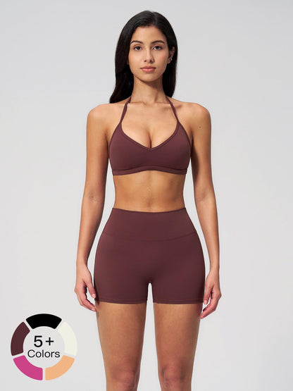 Tight-Fit Halter Backless Yoga Set for Women, Breathable Quick-Dry Cross-Border Casual Activewear… - image 19