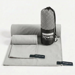 Compact Quick-Dry Travel Towel Set - Dryvorr （3 in 1 set）