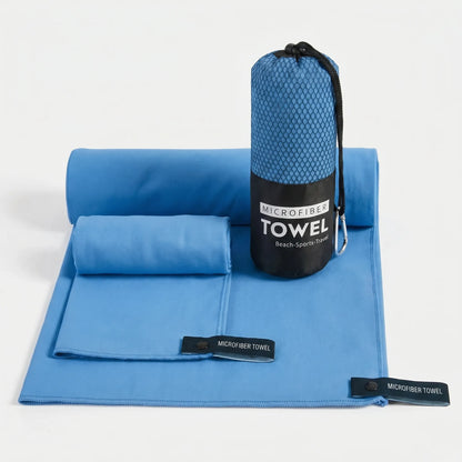Compact Quick-Dry Travel Towel Set - Dryvorr （3 in 1 set）