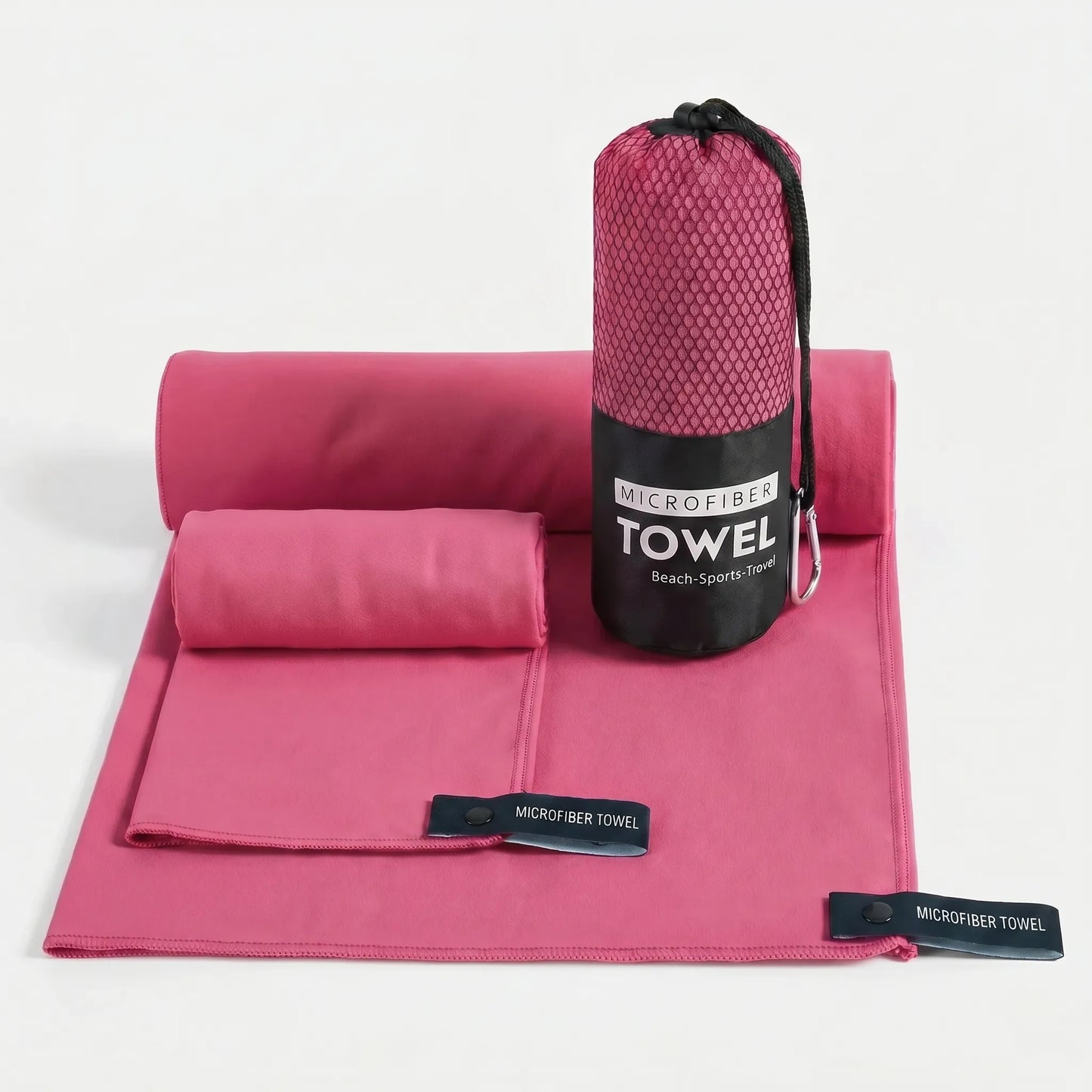 Compact Quick-Dry Travel Towel Set - Dryvorr （3 in 1 set）