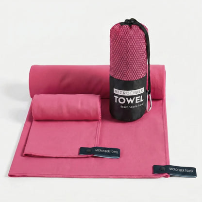 Compact Quick-Dry Travel Towel Set - Dryvorr （3 in 1 set）