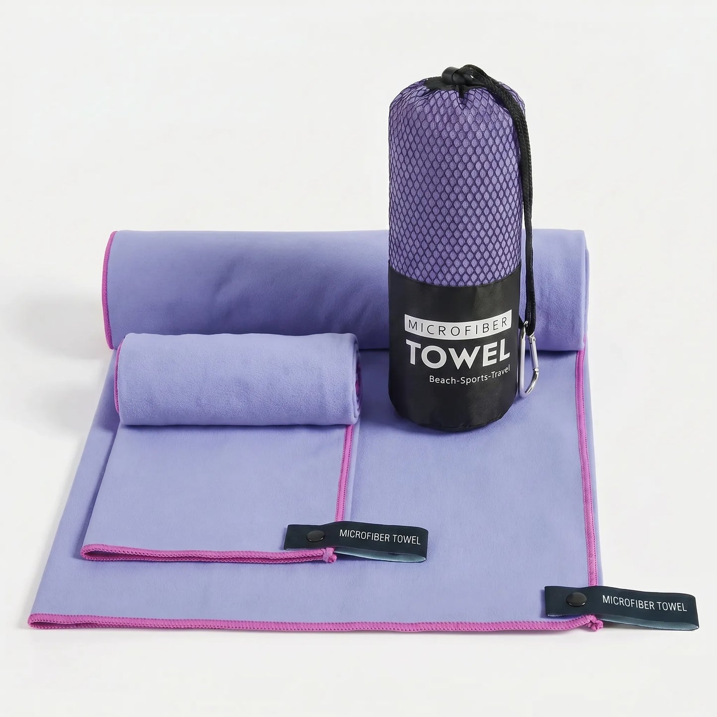 Compact Quick-Dry Travel Towel Set - Dryvorr （3 in 1 set）