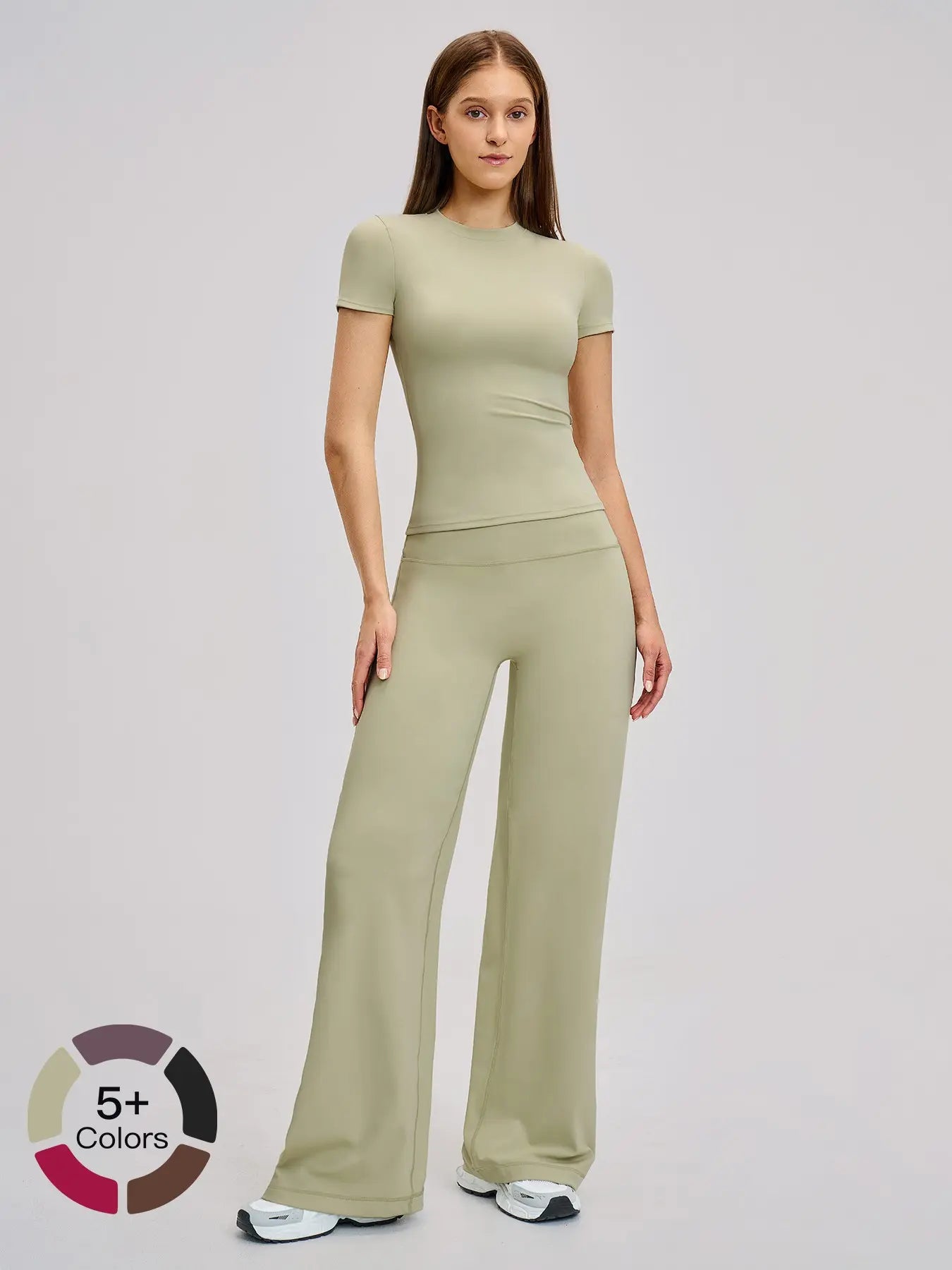 High-Waisted Yoga Set, Athletic Set
