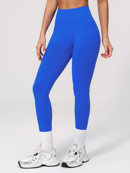 Seamless Peach Butt Yoga Pants, V-Shape Tight Fit Slimming Running Sports Quick-Dry Fitness Long Pants - image 15