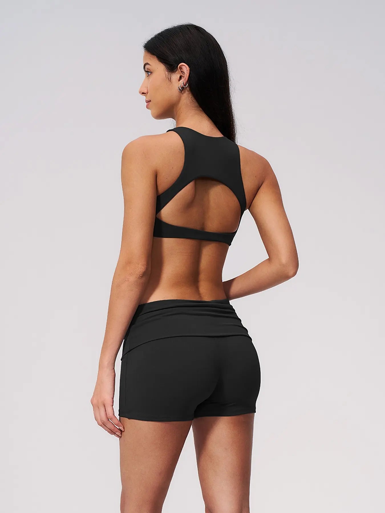 Yoga Set for Women, Tight-Fit Backless Fitness Workout Quick-Dry Yoga - image 7